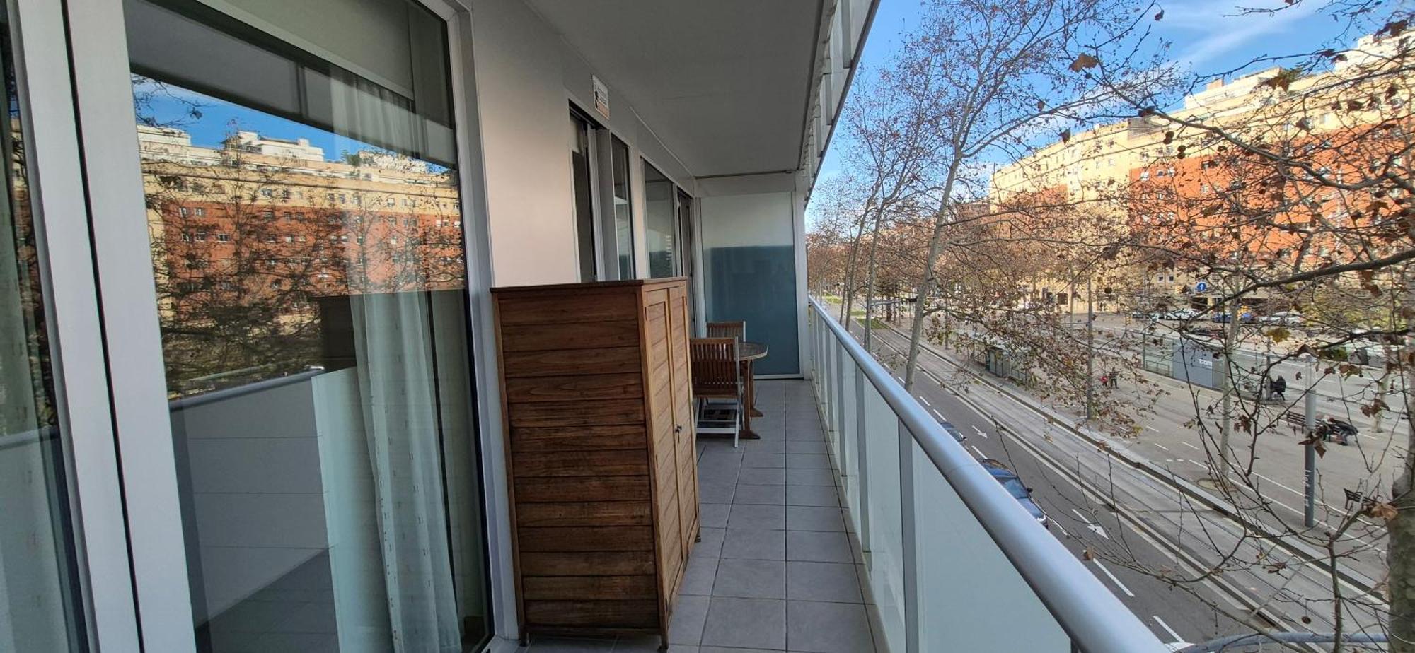 Apartamento En Avenida Diagonal - Torre Glorias - Angeles Terraza Barcelona Exterior photo